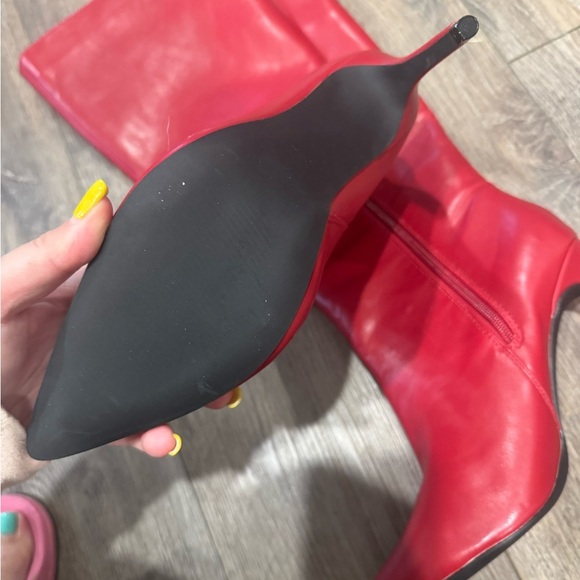Mia Women’s Marysol Fashion Boot, Red 10 - Picture 3 of 8